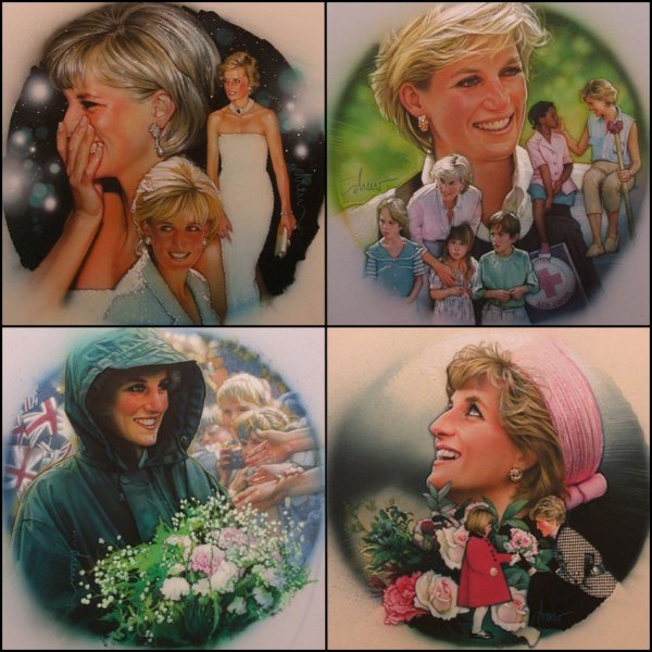 Леди Диана коллаж