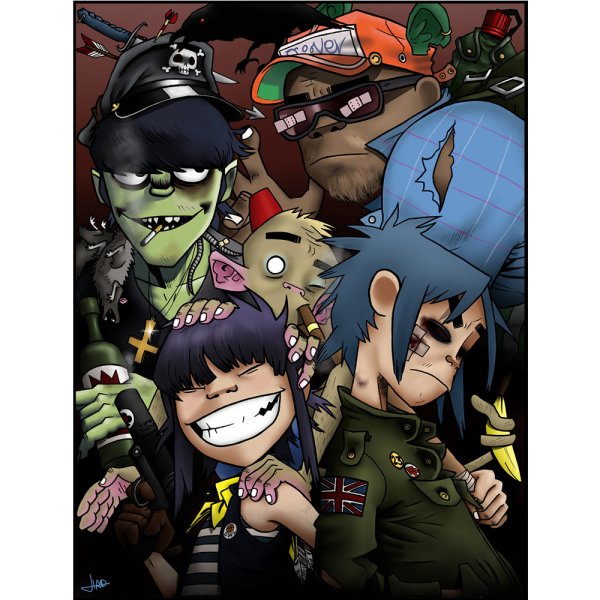 Gorillaz 666
