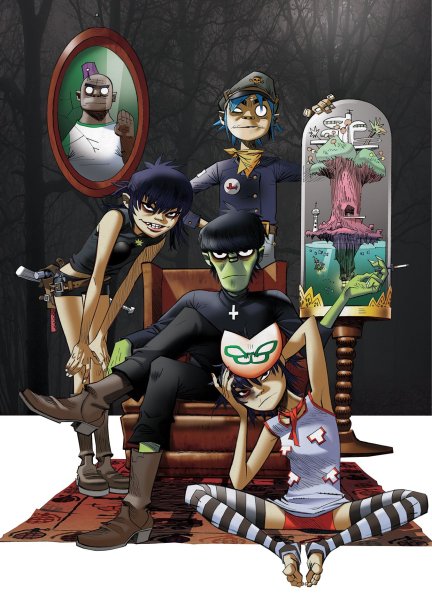Gorillaz Постер