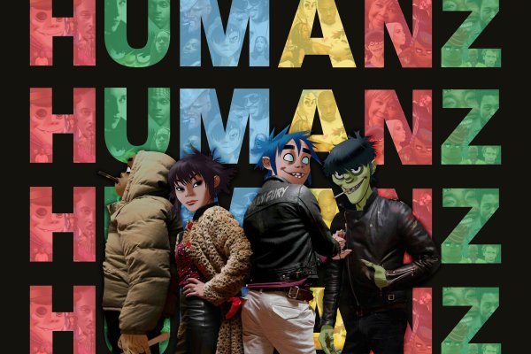 Группа Gorillaz Постер