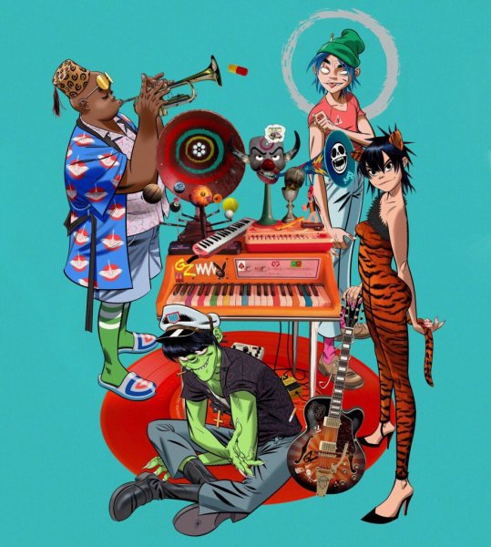Gorillaz обложка