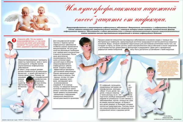 Плакаты в больницах и поликлиниках