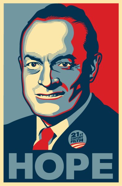 Фотошоп плакат hope