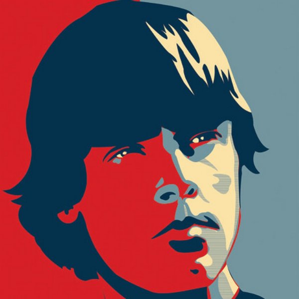 Портрет в стиле плакат