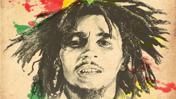 Боб Марли коллаж