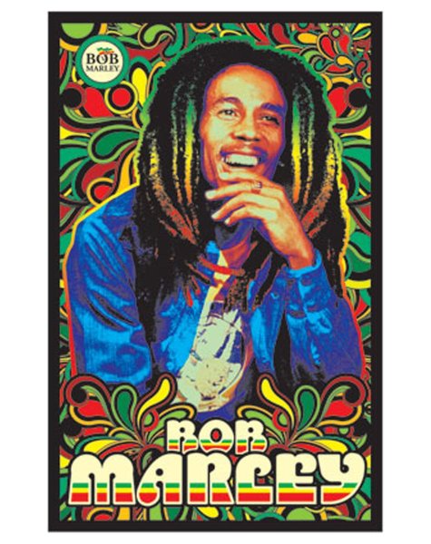 Постер большой Боб Марли