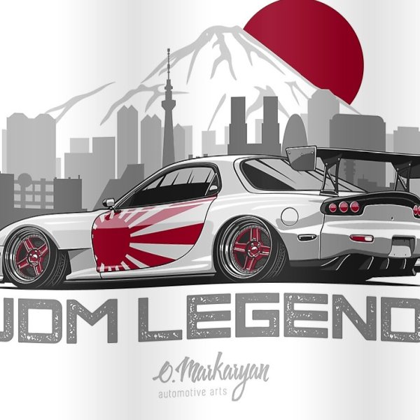 Автомобильные постеры JDM