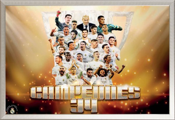 Реал Мадрид плакат