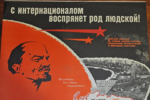 Советские плакаты интернационал