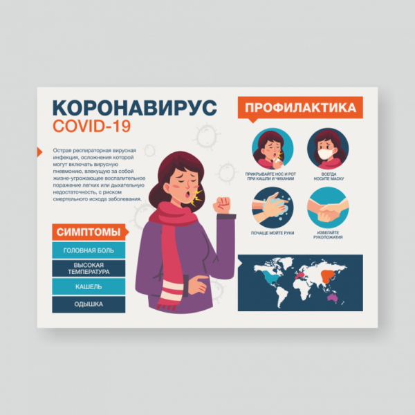 Таблички по коронавирусу