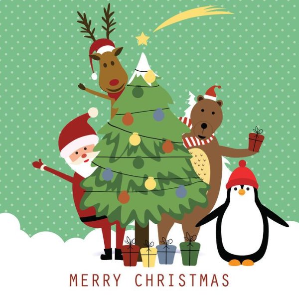 Плакат на тему Merry Christmas