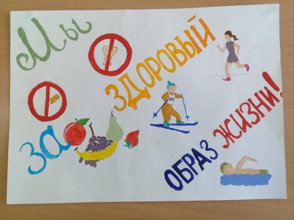 Здоровый образ жизни рисунок