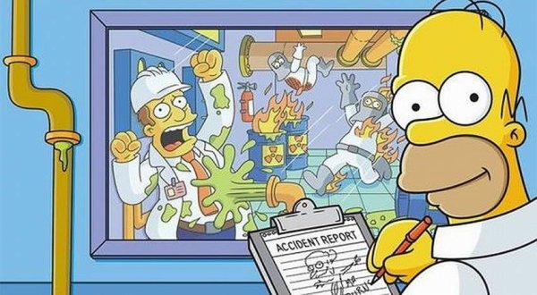 Пазл симпсоны