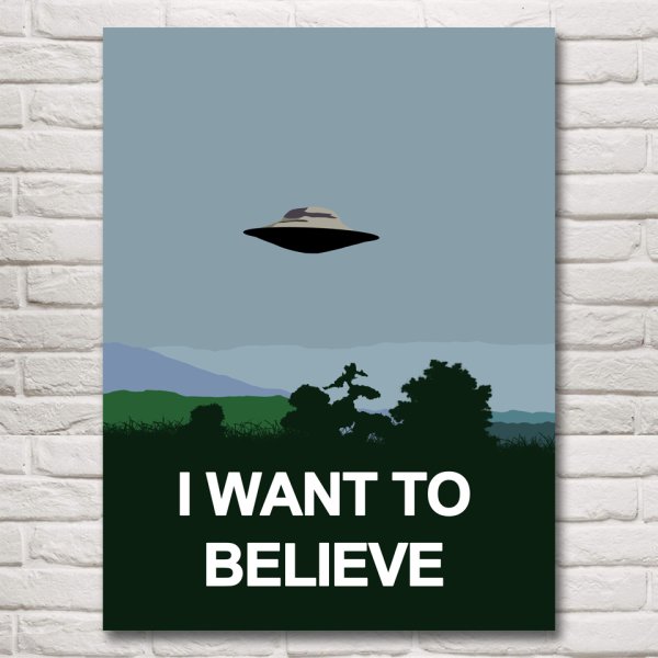 Постер i want to believe