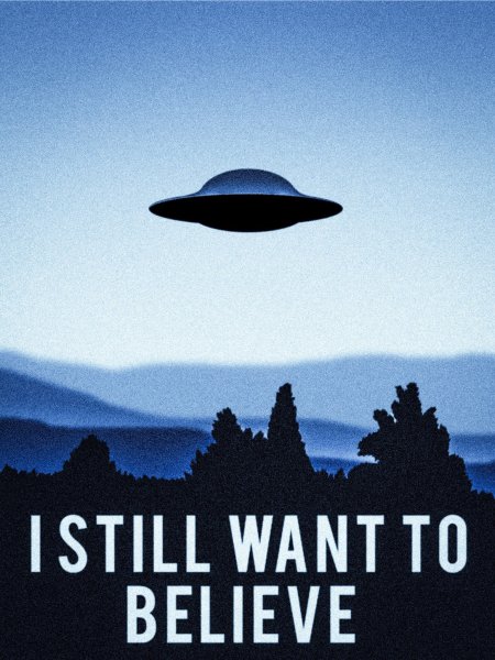 Постер i want to believe