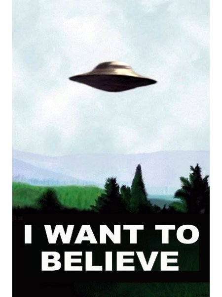 I want to believe плакат оригинал секретные материалы