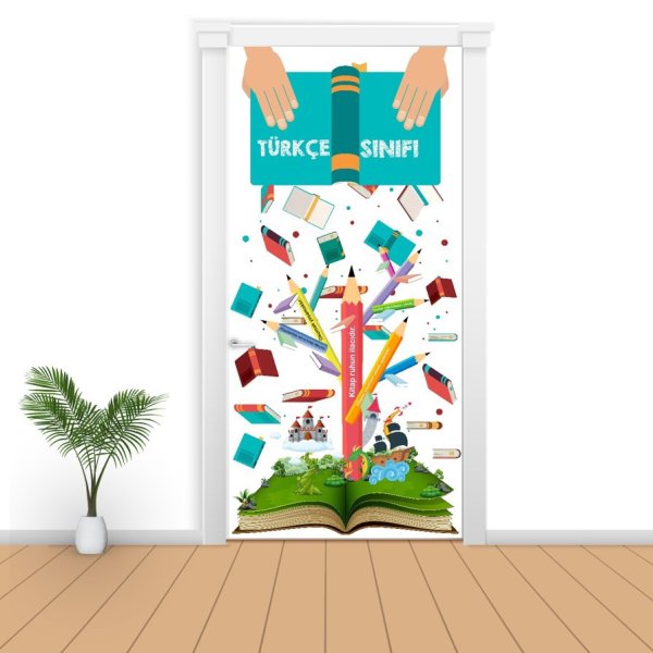 Красивые плакаты на дверь