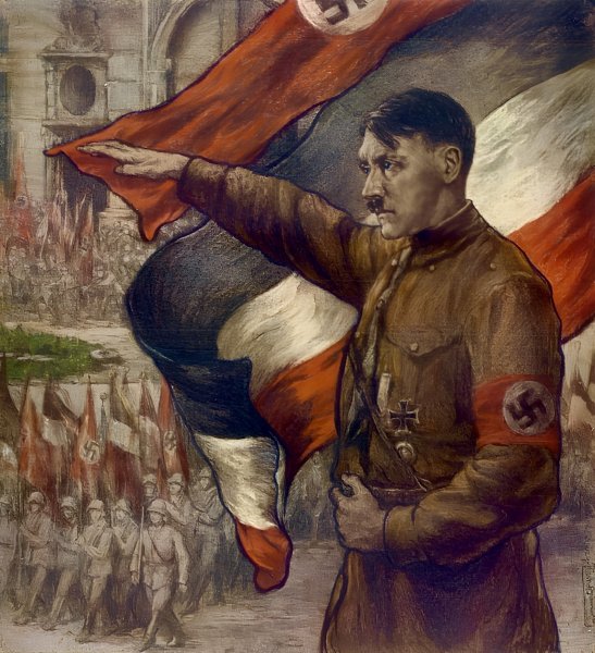 Гитлер плакат