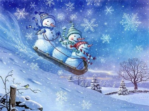 Рут Сандерсон Снеговики