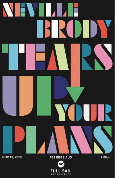 Шрифты Невилла Броуди