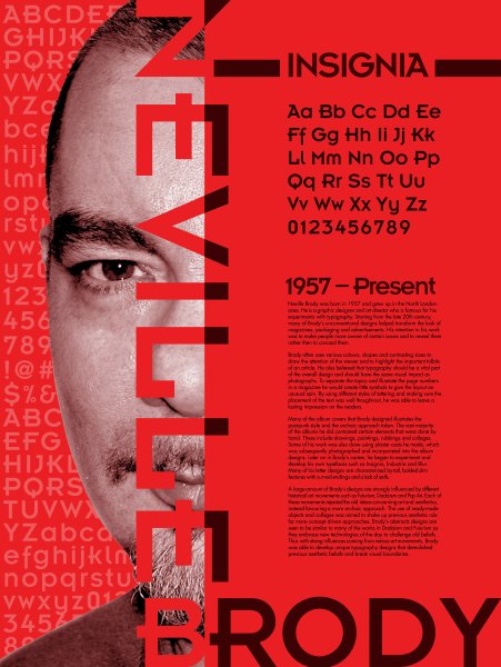 Невилл Броуди графический дизайнер