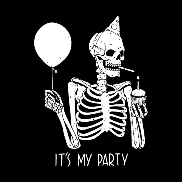 Постер скелет