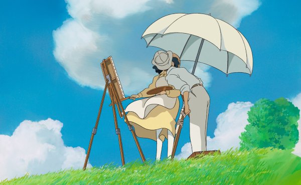 Миядзаки ветер крепчает Постер