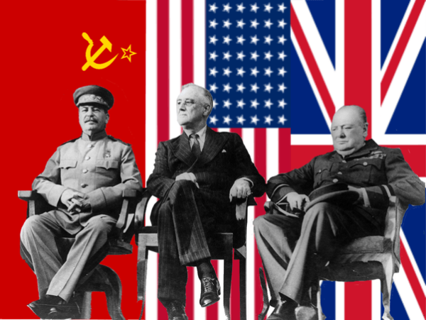 Антигитлеровская коалиция флаги