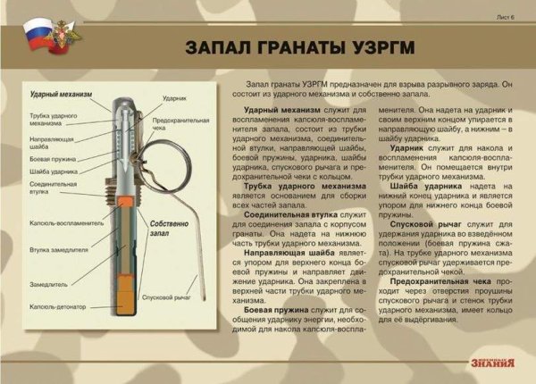 ТТХ гранаты ф1 и РГД