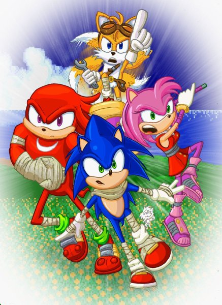 Команда Соника бум имена