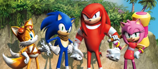 Соник бум мультик