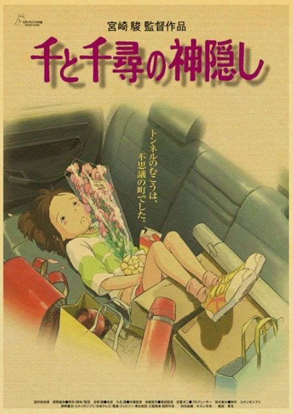 Плакат аниме Унесенные призраками