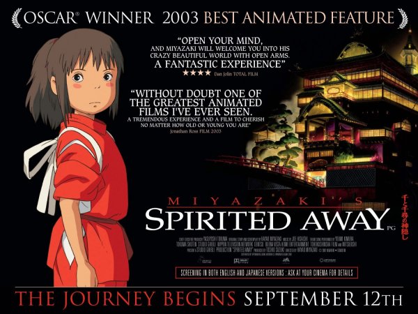 (Spirited away) (2001) Постер