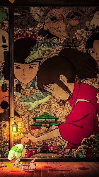 Студия гибли Унесенные призраками