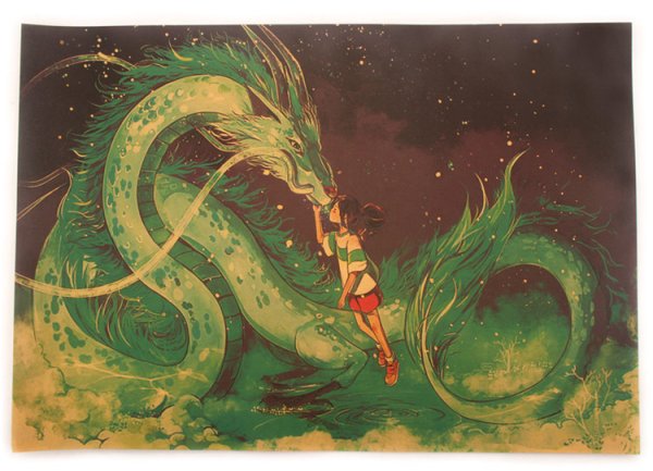 (Spirited away) (2001) Постер