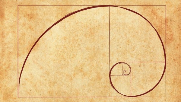 Золотая спираль Пифагора