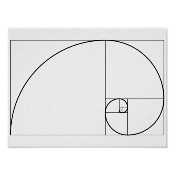 Золотая спираль спираль Фибоначчи