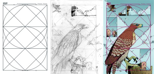 Золотое сечение в иллюстрации