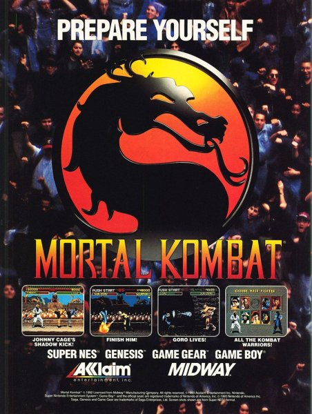 Постер Mortal Kombat 90