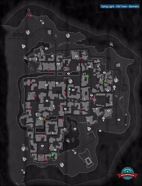 Паркурная лихорадка Dying Light на карте