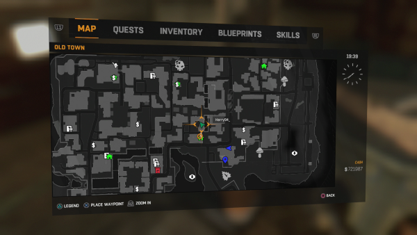 Dying Light старый город карта