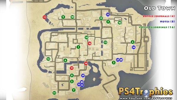 Dying Light старый город карта