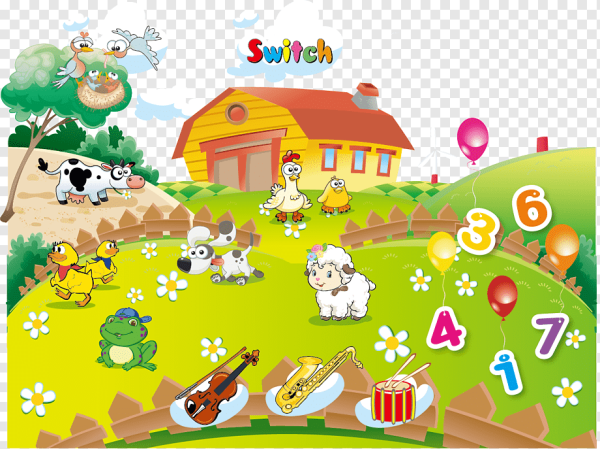 Плакат ферма