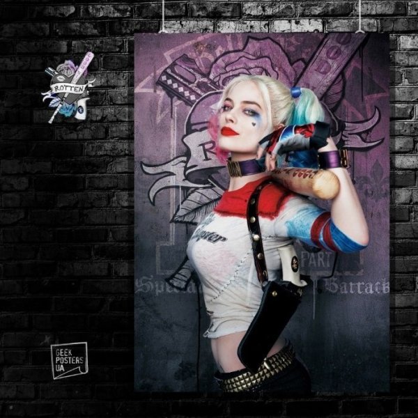 Харли Квинн плакат