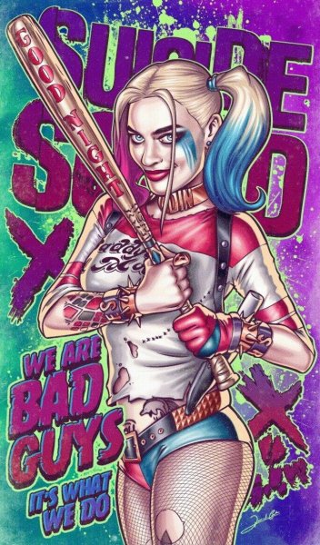 Харли Квинн Постер
