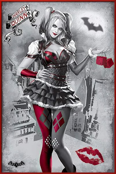 Harley Quinn Art Постер
