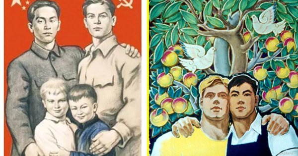 Китайско советские плакаты