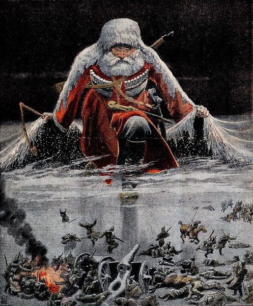 Генерал Мороз непобедимый союзник России плакат