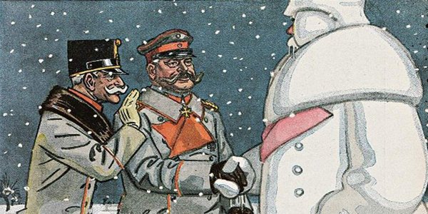 Генерал Мороз карикатура