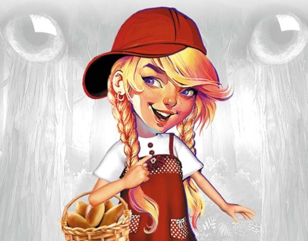 Красная шапочка современные иллюстрации